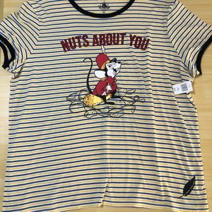 NWT Nuts About You Disney Parks Shirt